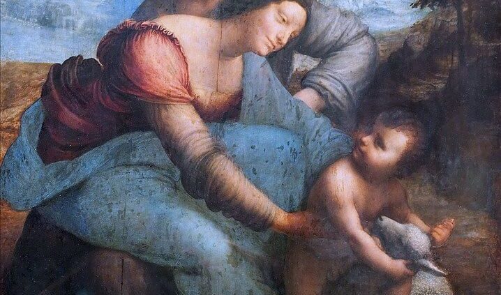 da Vinci painting