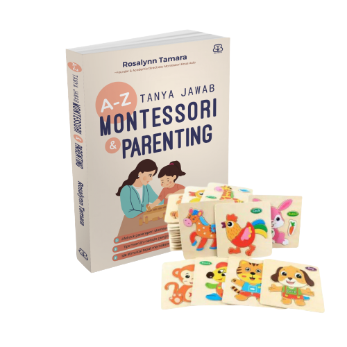 Buku dan bonus A-Z Montessori